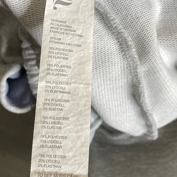 Fabletics Emery Tapered‎ Lounge Pants Chunky Drawcord Women’s Medium - Picture 10 of 11